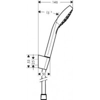 Душевой набор Hansgrohe Croma Select E Porter 26424400