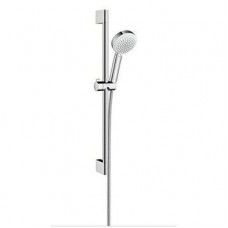 Душевой набор Hansgrohe Crometta 100 Vario  0,65м цв. белый хром  26651400