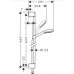Душевой набор Hansgrohe Crometta 100 Vario  0,65м цв. белый хром  26651400