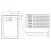 Душевой поддон RADAWAY Doros F Compact, 90x70, SDRFP9070-05