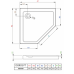Душевой поддон RADAWAY Doros Plus PT, 90x90, SDRPTP9090-01
