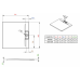 Душевой поддон RADAWAY Giaros C, 90x90, MKGC9090-03