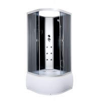 Душевой полу-бокс VIVIA Ecobox 9934 CH  900x900*2000 mm