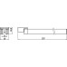 Двойной поворотный полотенцедержатель Emco Loft Black, 0550 133 31