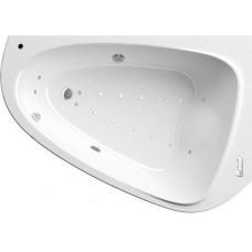 Гидромасажная Ванна Ravak Love Story 185x105 Power Base асимметричная правая (панель+опора+крепление+гидромассаж)