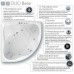 Гидромасажная Ванна Ravak Evolution Duo Base 180x102 прямоугольная (панель+опора+крепление+гидромассаж)