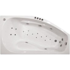 Гидромассажная ванна Triton Скарлет левая 1670х960х580 (гидро+спинной)