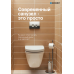 Инсталляционная система Geberit DUOFIX для унитаза + DELTA 21 хром  + крепление (458.112.21.1)