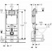 Инсталляция GEBERIT Duofix 458.126.00.1 с панелью смыва Delta 50 115.135.21.1 c подвесным унитазом Roca the GAP A346477000