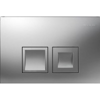 Кнопка смыва Geberit DELTA 50, пластик, хром матовый (115.135.46.1)