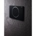 Кнопка смыва Geberit SIGMA 10, система смыва start/stop, Пластик Черный/Хром Глянец/Черный
