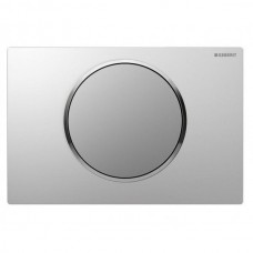 Кнопка смыва Geberit SIGMA 10, система смыва start/stop, Пластик, Хром Глянец/Хром Матовый/Хром Глянец