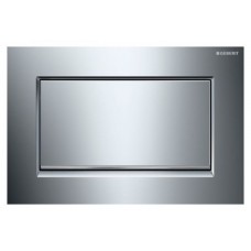 Кнопка смыва Geberit SIGMA 30, система смыва start/stop, хром глянцевый/шлифованный хром/хром глянцевый