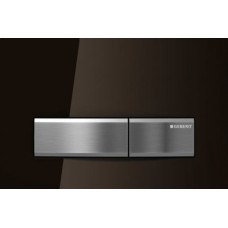Кнопка смыва Geberit SIGMA 50, Металл, Стекло Каштановое