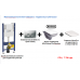 Комплект GEBERIT 458.121.21.1 + унитаз KOLO NOVA PRO Rimfree с крышкой Duroplast SC
