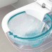 Комплект O.Novo Direct Flush 5660HR01 Безободковый унитаз подвесной с сиденьем soft closing+инсталяция 92246100  ViConnect + ViConnect Е200 Клавиша хром 92249061