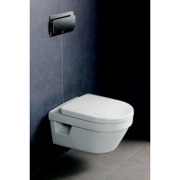Комплект OMNIA ARCHITECTURE  5684HR01подвесной без ободка + dur. soft closing+Geberit Duofix, клавиша Delta 21