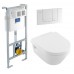 Комплект  Подвесной Villeroy & Boch Omnia Architectura 5684HR01 soft closing+инсталяция 92246100  ViConnect + ViConnect PRO белая 92214361