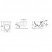 Комплект  Подвесной Villeroy & Boch Omnia Architectura 5684H101 soft closing+инсталяция 92246100  ViConnect + ViConnect Е200 хром 92249061