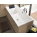 Квариловая прямоугольная ванна Villeroy & Boch Squaro Slimline 170х75 см UBQ170SQS2V-01