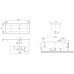 Квариловая прямоугольная ванна Villeroy & Boch Squaro Slimline 180х80 см UBQ180SQS2V-01
