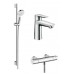 Набор для душа с термостатом HansGrohe Talis Ecostat, 71321000