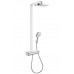 Набор для комплектации душа HANSGROHE Raindance Select E Air 2jet 300 Showerpipe Душевая система с термостатом, белый/хром ( 27128400 )