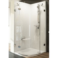 Душевая штора Ravak BRILLIANT BSKK 3 - 100 L Transparent, хром, безопасное стекло