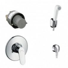 Набор гигиенического душа со смесителем скрытого монтажа HANSGROHE для душа Porter с гигиенической лейкой 32127111