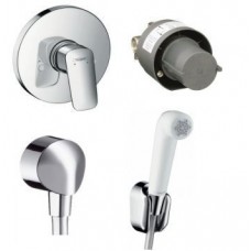 Набор гигиенического душа со смесителем скрытого монтажа HANSGROHE Logis, 3A151218