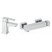Набор смесителей для раковины и душа GENEBRE Kenjo 1+1 (02KE-shower)