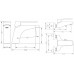 Набор смесителей для раковины и ванны GENEBRE Kode 1+1 (02KO-bath)