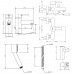 Набор смесителей для ванны без штанги GENEBRE Tau2 (03TA2-bath)