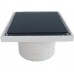 Надставки STYRON STY-505-GFF для трапа со стеклянной решеткой или под плитку (BLACK) 150х150