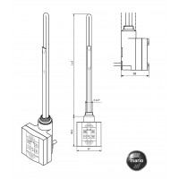 Нагревательный элемент TERMA КТХ 300W