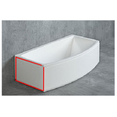 Панель боковая RADAWAY 75 - Tilia 90, OBB-00-075x058U