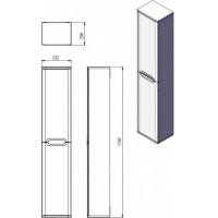 Пенал Ювента Prato PrP-170 Белый