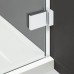 Перегородка для душа RADAWAY Arta Walk-in (80/40), прозрачная, безопасное стекло, 386280-03-01+386010-03-01 L/R