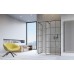 Перегородка для душа RADAWAY Walk-in Modo New Black III Factory, прозрачная, безопасное стекло, 389054-54-55