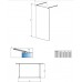 Перегородка для душа RADAWAY Walk-in Modo New I (120), прозрачная, безопасное стекло, 388124-01-01