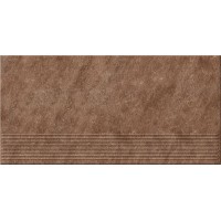 Плитка напольная Opoczno Dry river бронза ступень 29,55x59,4
