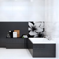 Декор Opoczno Pret a Porter Flower Grey Composition 75X75