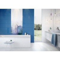 Плитка Opoczno Vivid colours 25x75 blue glossy (8000)