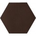 Плитка Paradyz Natural Heksagon Duro brown 26x26 PRZ02205