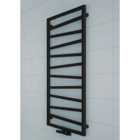 Полотенцесушитель водяной/электрический Terma ZIGZAG 1540*500 Black mat ZX, WGZIG154050