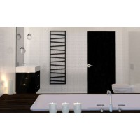 Полотенцесушитель водяной/электрический Terma ZIGZAG  1310x500 Black mat ZX, WGZIG131050