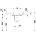 Полупьедестал DURAVIT Happy D.2 0858280000