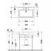 Раковина DURAVIT Vero 16,5х70х47