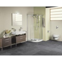 Раковина Kolo QUATTRO 120 см с двумя отверстиями и покрытием Reflex