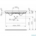 Раковина мебельная Laufen LIVING 98,5x48 см, с отверстием